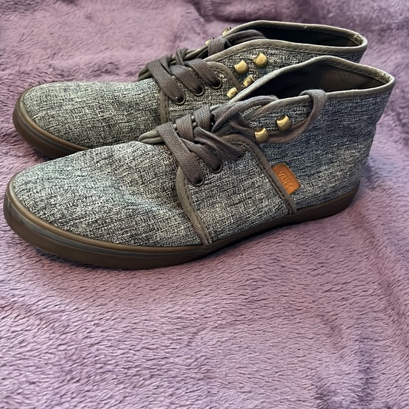 Women’s Vans sz 6.5 used canvas - Picture 2 of 3